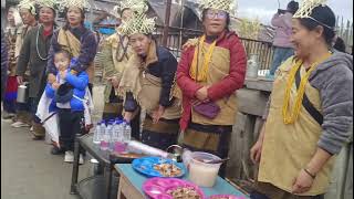 Apatani Tribe Murung Festival last day of the festival  Ziro Arunachal Pradesh [upl. by Aneroc]