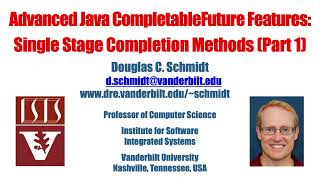 Advanced Java CompletableFuture Features Single Stage Completion Methods Part 1 [upl. by Enayd469]