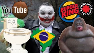 YTP The Crazy Hamburger Guy goes to Brazil [upl. by Infeld669]