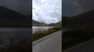 Passing beautiful Loweswater on a Triumph and an Africa Twin [upl. by Edras]