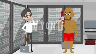 Old Spice Body Spray Commercial Man Who Smells Like Power Vyond 720p [upl. by Athallia958]