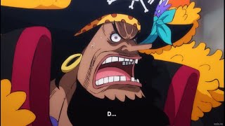 Rayleigh scares living out of Blackbeard  One piece episode 1088 [upl. by Allets946]