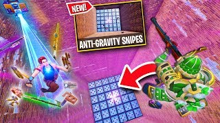 ANTIGRAVITY SNIPER SHOOTOUT  Fortnite Battle Royale Custom Games [upl. by Anewor]