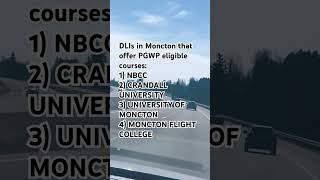 DLIs in Moncton that offer PGWP eligible courses [upl. by Dagna]