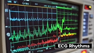 ECG Rhythm Analysis on Hospital Monitor  What these Lines Tell Us [upl. by Ennoval100]