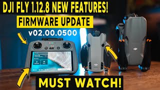 NEW FIRMWARE UPDATE DJI FLY 1128  DJI Mini 4 Pro  Air 3 [upl. by Janeczka]