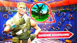 DEZE ESCAPE ROOM HEEFT GEHEIME GANGEN  Fortnite Creative ft Mannen [upl. by Syman]