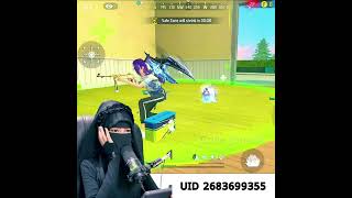 হায় হায় 😒😒 cutejannatgaming garenafreefire girlgamer jannatgaming short freefire [upl. by Onateag636]