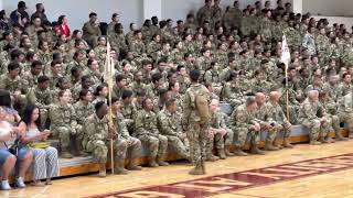 HISD JROTC Summer Camp Closing Ceremony June 18 2022 [upl. by Nainatrad]