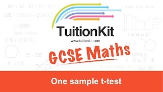 One Sample tTest [upl. by Aday563]