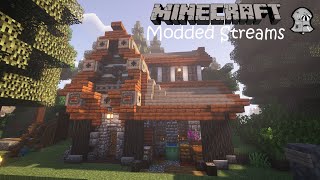 Our Starter Home  Minecraft Modded  Project Caminus [upl. by Rafa]