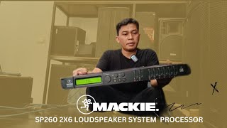 DLMS MACKIE SP260 2X6 LOUDSPEAKER SYSTEM PROCESSOR [upl. by Dihsar515]