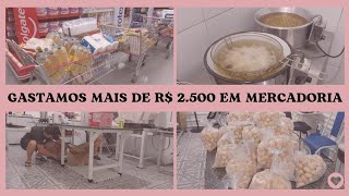 VLOG FIZEMOS COMPRAS PARA PRODUÇÃO DA SEMANA  Vendendo salgados no ifood [upl. by Gwendolin973]