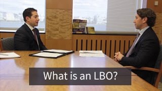 Investment Banking Mock Interview What is an LBO [upl. by Dlaregztif730]