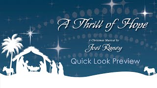 A Thrill of Hope A Christmas Musical by Joel Raney [upl. by Furlong]