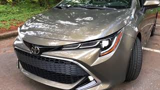 2019 Toyota Corolla Hatchback XSE Best Detailed Walkaround [upl. by Nahoj701]