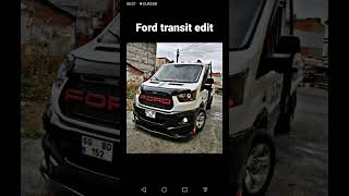 ford transit yeni kasa pikap edit [upl. by Augusta]