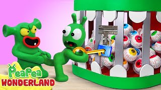 Pea Pea Protects His Candy  Kids Cartoon  Pea Pea Wonderland [upl. by Gustin]