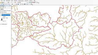 Controles fluviais 2 ArcGIS 10 Projetar reprojetar raster para UTM SRTM ASTER GDEM etc [upl. by Hamer]