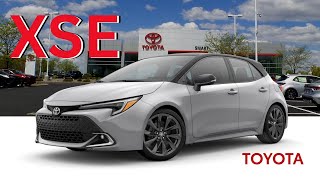 2023 Corolla XSE Hatchback Review by Smart Madison Toyota [upl. by Arytal439]