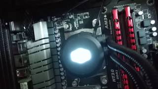 CoolerMaster MasterLiquid Lite 120 ReviewTest Part 1 [upl. by Laflam]