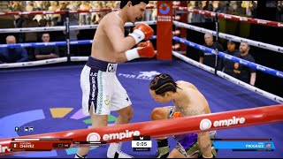 Julio Cesar Chavez vs Regis Prograis  Undisputed Deluxe WBC [upl. by Darrej]