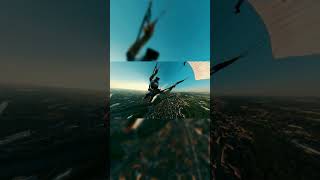 POV  Sky Diving 😌‼️gopro extremesport dangerous powell pov dangerous skydiving mtb [upl. by Llehsar]