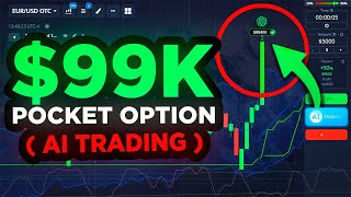 50 TO 96000 WITH AI TRADING BOT ON POCKET OPTION  POCKET OPTION BOT  BINARY OPTION STRATEGY [upl. by Delcine]