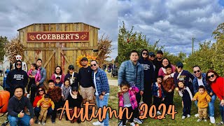 Our first Apple PickingPumpkin Patch experience at Goebberts Farm [upl. by Ankney614]