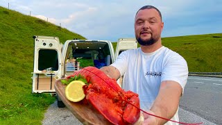 Cooking Gourmet Meal Roadside Solo Camp [upl. by Roderica]