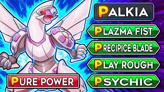 I Tried Building a Pokemon Team with 1 Letter [upl. by Matusow]