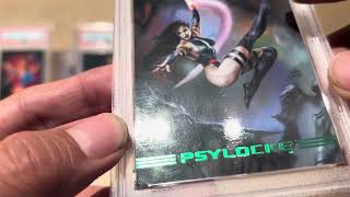 1993 Marvel Masterpieces 24 Psylocke PSA 7 NM marvel psylocke psa marvelmasterpieces 1993 [upl. by Aivital911]