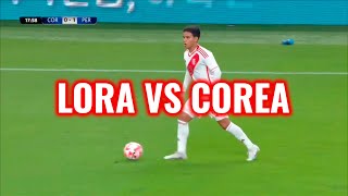 JHILMAR LORA VS COREA DEL SUR 2023  PERÚ VS COREA DEL SUR AMISTOSO 2023 [upl. by Alexa354]