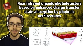 Near Infrared organic photodetectors  Marti Gibert Talk  Online NanoGe Fall Meeting conference [upl. by Kipton]