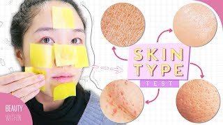 2 Simple Ways to Find Your Skin Type Oily Dry Combination Sensitive Normal Skin [upl. by Wilma]