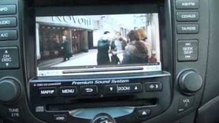 Honda Accord multimedia GANETAsus eee701 [upl. by Meldon]