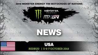 NEWS Highlights  Monster Energy FIM MXoN 2018 RedBud USA [upl. by Gower]