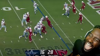 I CANT STOP LAUGHING quotCowboys vs Cardinals Game Highlights  NFL 2023 Week 3quot REACTION [upl. by Jariah]