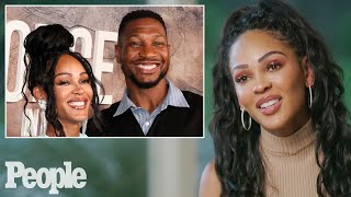 Meagan Good on Relationship With Jonathan Majors amp Why Latest Role Was quotTherapeuticquot  PEOPLE [upl. by Kylstra]