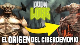 CÓMO CREARON al CIBERDEMONIO EXPLICADO Doom Lore la HISTORIA y ORIGEN del Harbinger of Doom [upl. by Floris]