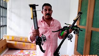 ഇത് പൊളിക്കുംnew model slingshot gun malayalam review 🐟🏹crossbow fishingslingshot fishing video [upl. by Zucker]