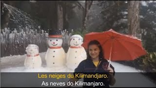 Pascal Danel  Les neiges du Kilimandjaro lyrics tradução [upl. by Emolas]