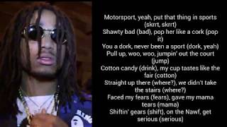 Migos motorsport lyrics [upl. by Landre]