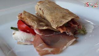 Good quick and easy Piadina the Italian wrap [upl. by Peoples635]