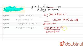 intsecxlogsecxtanxdx [upl. by Stoddart]