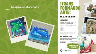 CREA ESCULTURAS CON BASURA  BIOART PROYECTO USS [upl. by Fraser341]