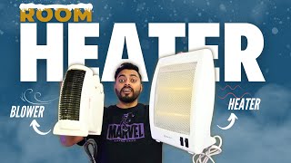 Blower Vs Heater  Low Power Consumption Better Heating  Best Room Heater For Home Hindi [upl. by Amand839]