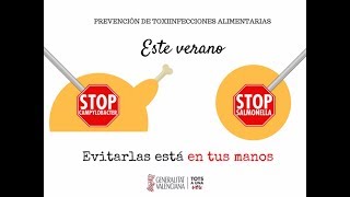 Campaña Toxiinfecciones Alimentarias 2017 [upl. by Icaj]