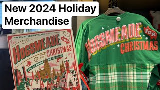 New Hogsmeade for Christmas 2024 Wizarding World Holiday Merchandise at Universal Orlando [upl. by Htennaj]