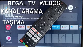 regal android tv kanal tarama ve taşıma [upl. by Bunny]